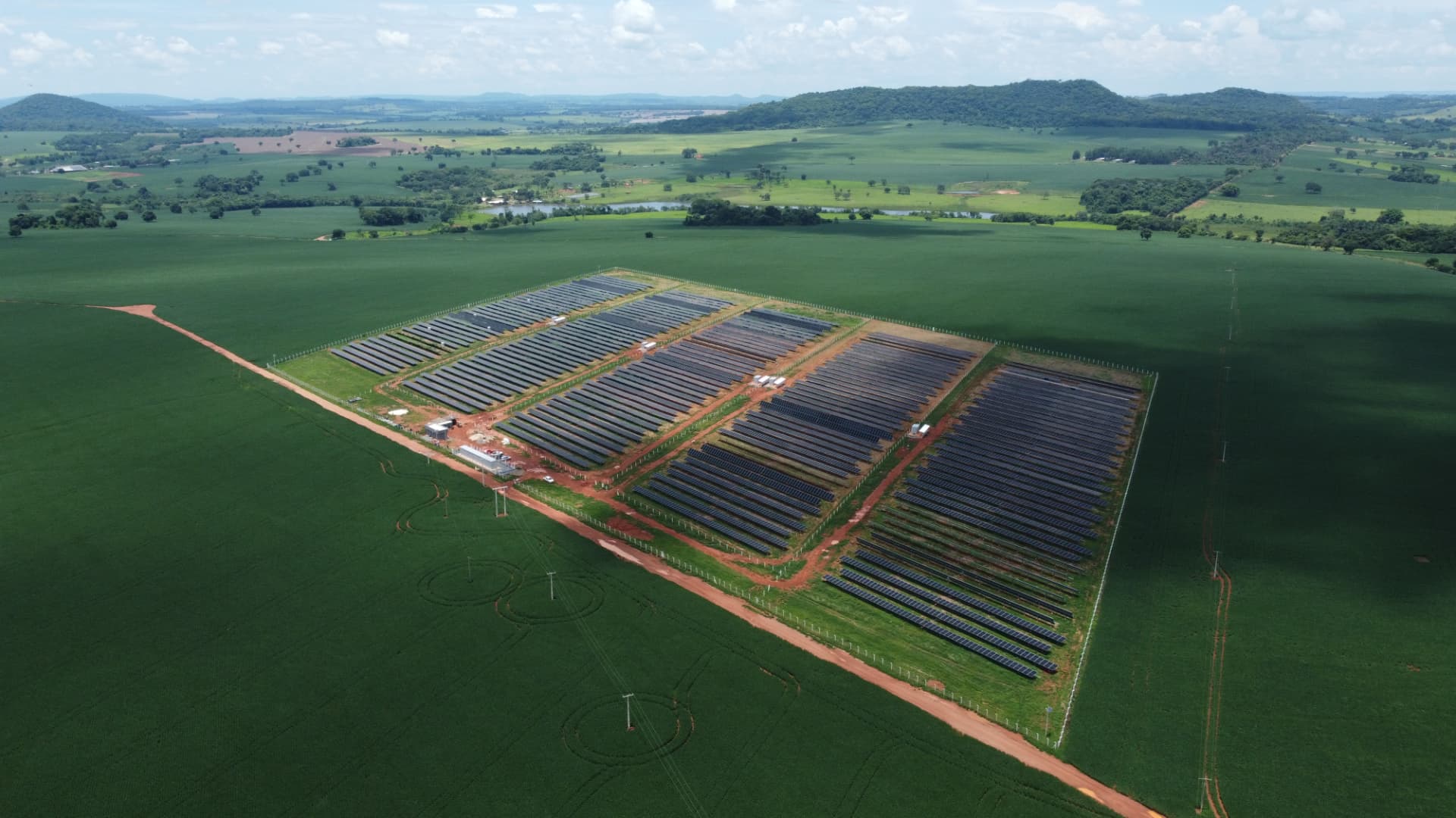 Usinas solares do Grupo BC Energia em operação